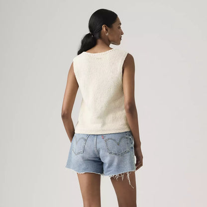 Levi's® Helen Mini Bouclé 迷你羊毛背心 | 女裝  