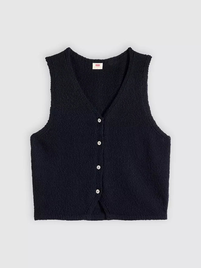 levi's® helen mini boucle 背心 | 女裝 005AB0001XS- Black  – Levi's 香港