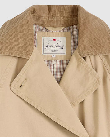 levi's® bree 經典長風衣 | 女裝 005AP0003XS- Vintage Wash  – Levi's 香港