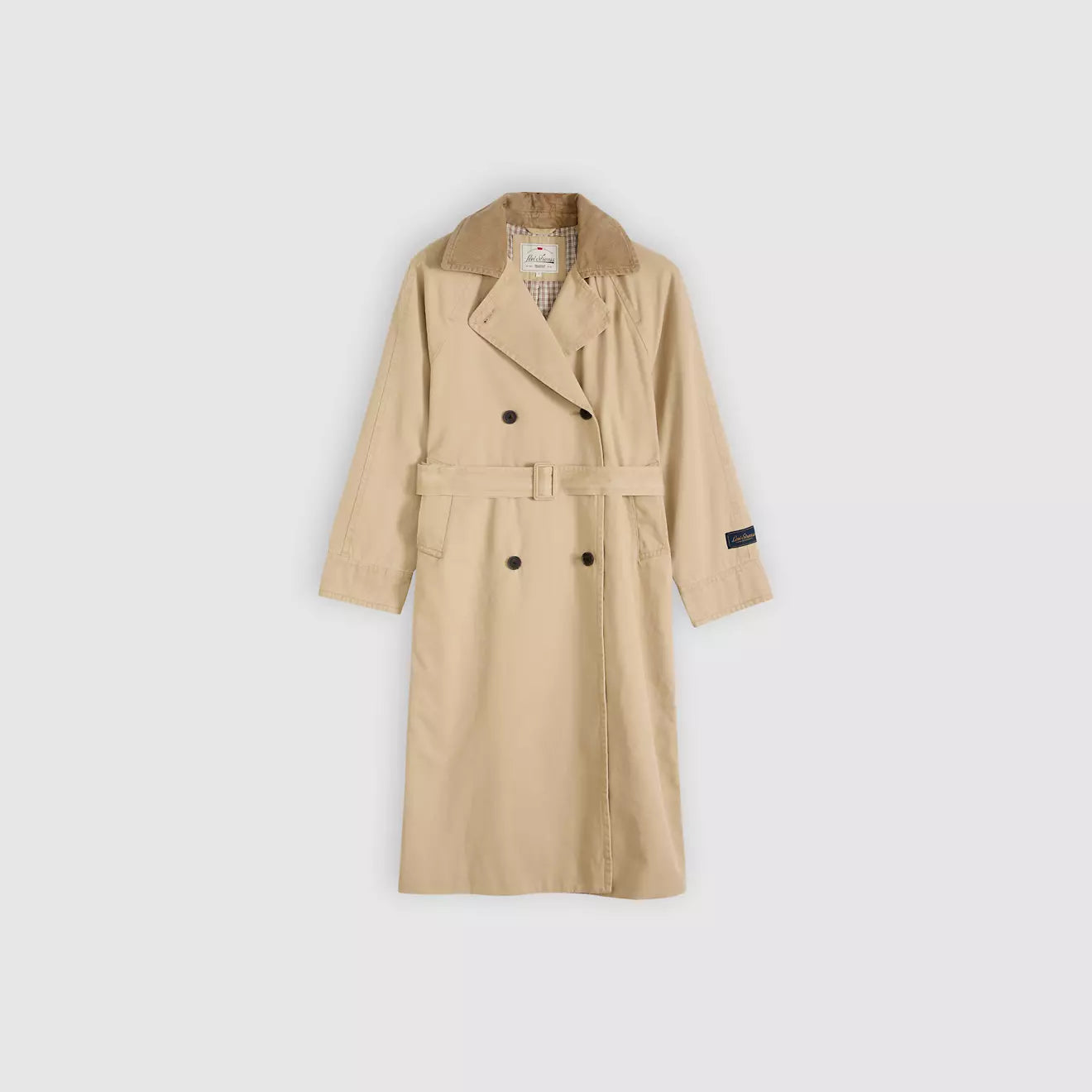 levi's® bree 經典長風衣 | 女裝 005AP0003XS- Vintage Wash – Levi's 香港