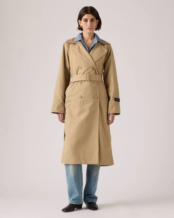 levi's® bree 經典長風衣 | 女裝 005AP0003XS- Vintage Wash  – Levi's 香港