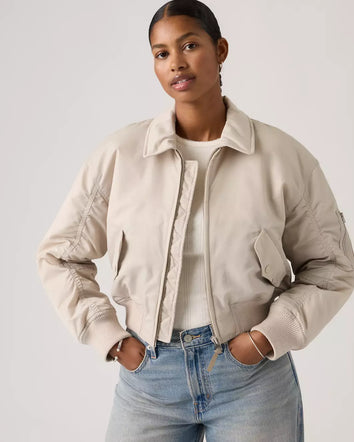 levi's® women's bowie cropped bomber jacket 005AQ0002XS- Multicolor  – Levi's Hong Kong