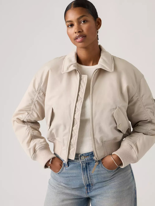 levi's® bowie 短版飛行員外套 | 女裝 005AQ0002XS- Multicolor  – Levi's 香港