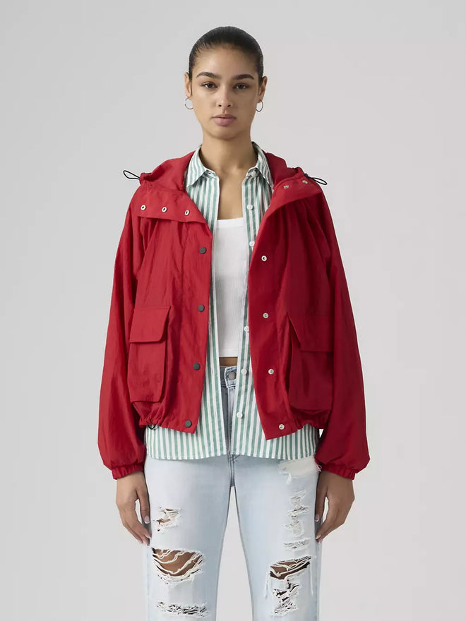 levi's® women's simone blouson parka 005AV0000XS- Red  – Levi's Hong Kong
