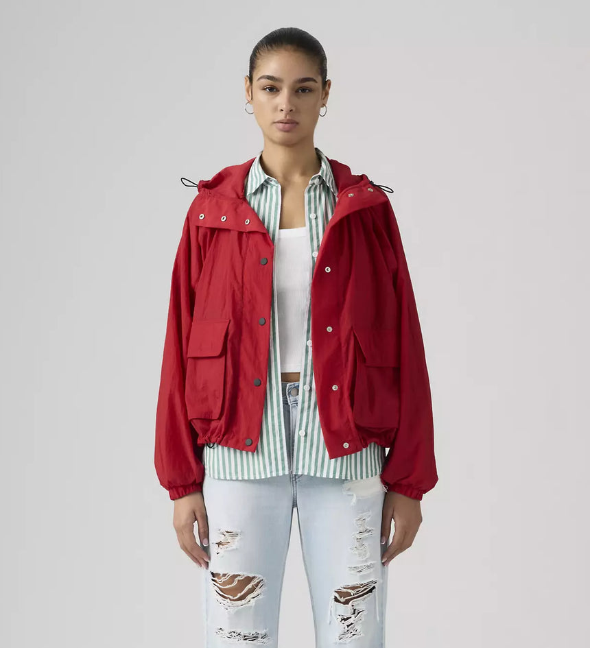 levi's® simone blouson 派克外套 | 女裝 005AV0000XS- Red – Levi's 香港