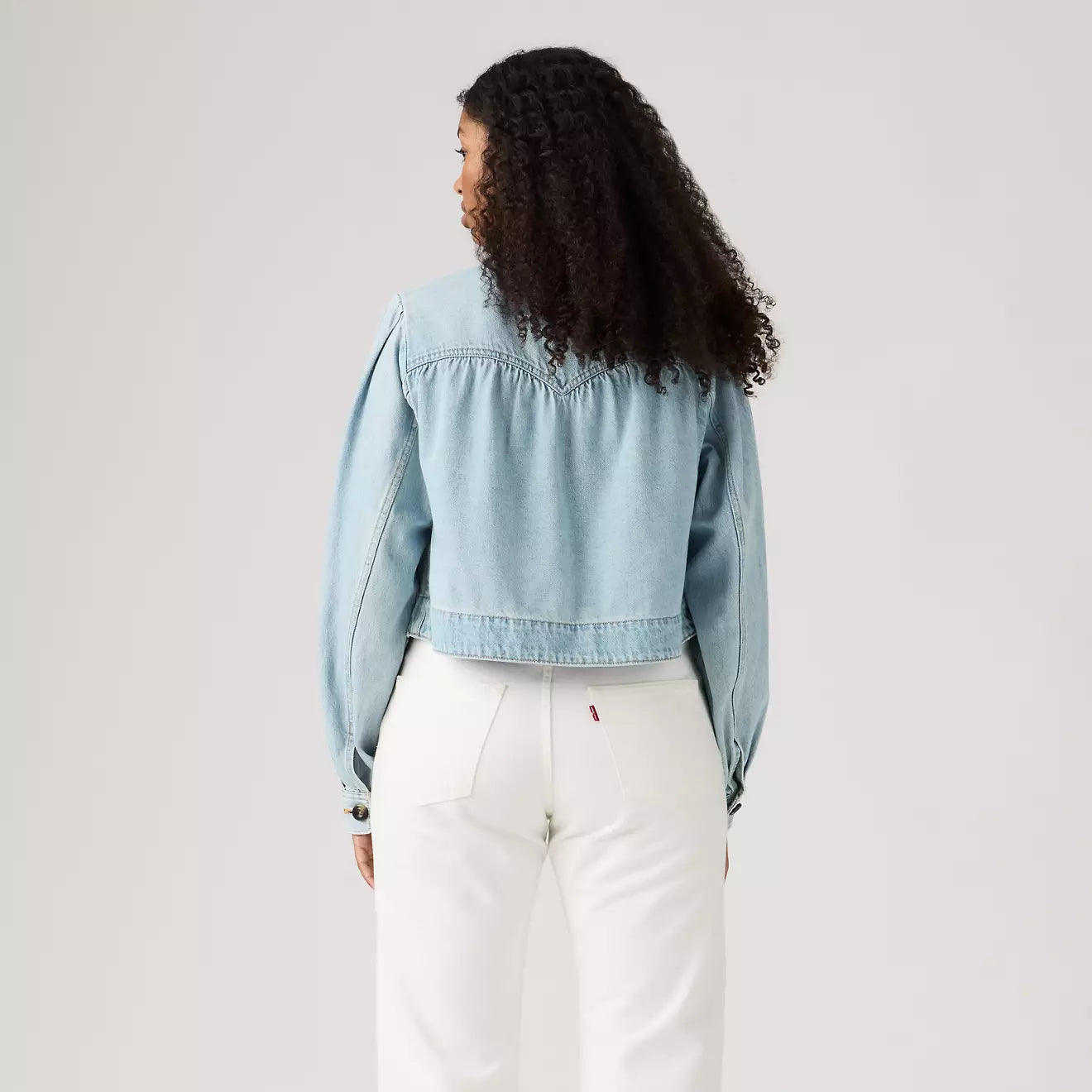 levi's® parker pretty 短外套 | 女裝 005AY0006XS- Medium Indigo – Levi's 香港