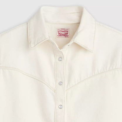  Levi's® Logan 短袖牛仔襯衫 | 女裝  