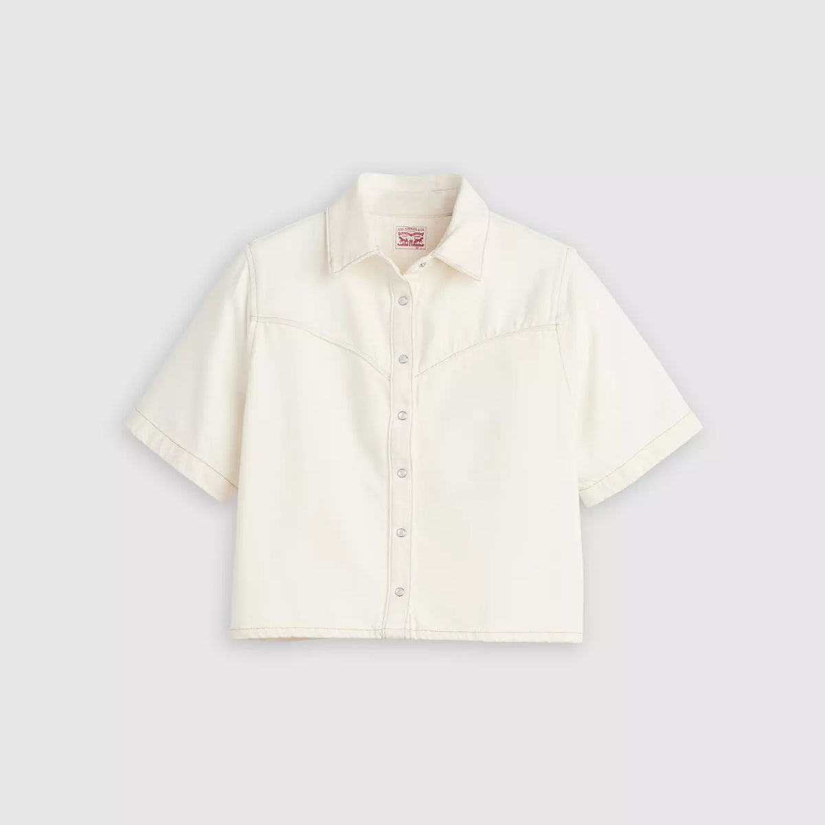  Levi's® Logan 短袖牛仔襯衫 | 女裝  