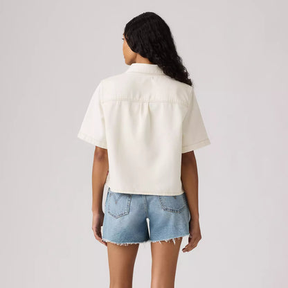 Levi's® Logan 短袖牛仔襯衫 | 女裝  