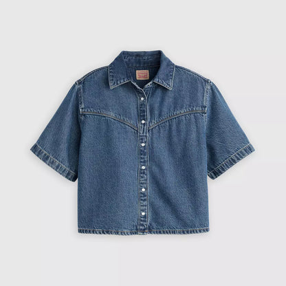Levi's® Women's Logan Short-Sleeve Denim Shirt