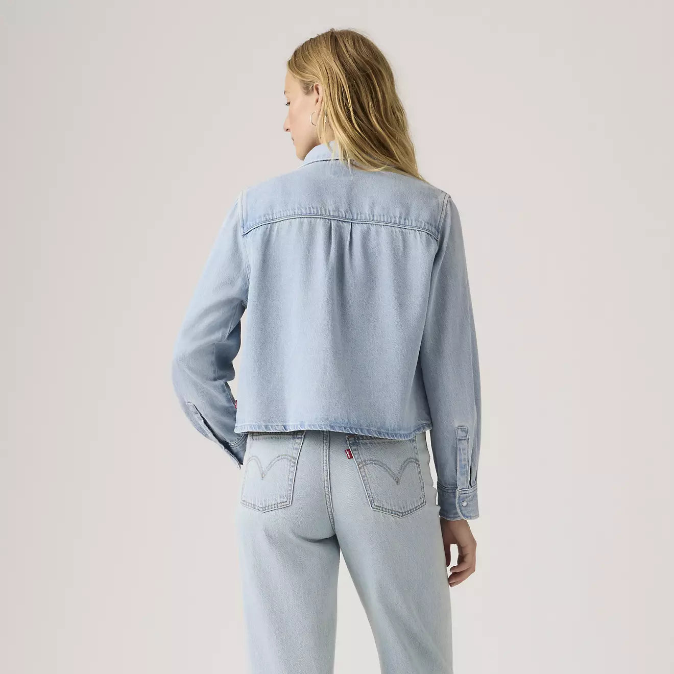 levi's® logan shacket | 女裝 005DW0001XS- Light Indigo – Levi's 香港