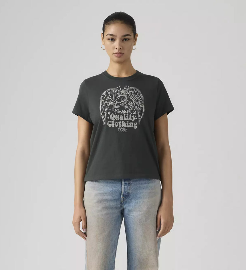 levi's® women's graphic favorite tee 005GV0009XS- Black – Levi's Hong Kong