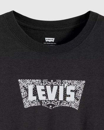 levi's® women's graphic favorite tee 005GV0030XS- Black  – Levi's Hong Kong