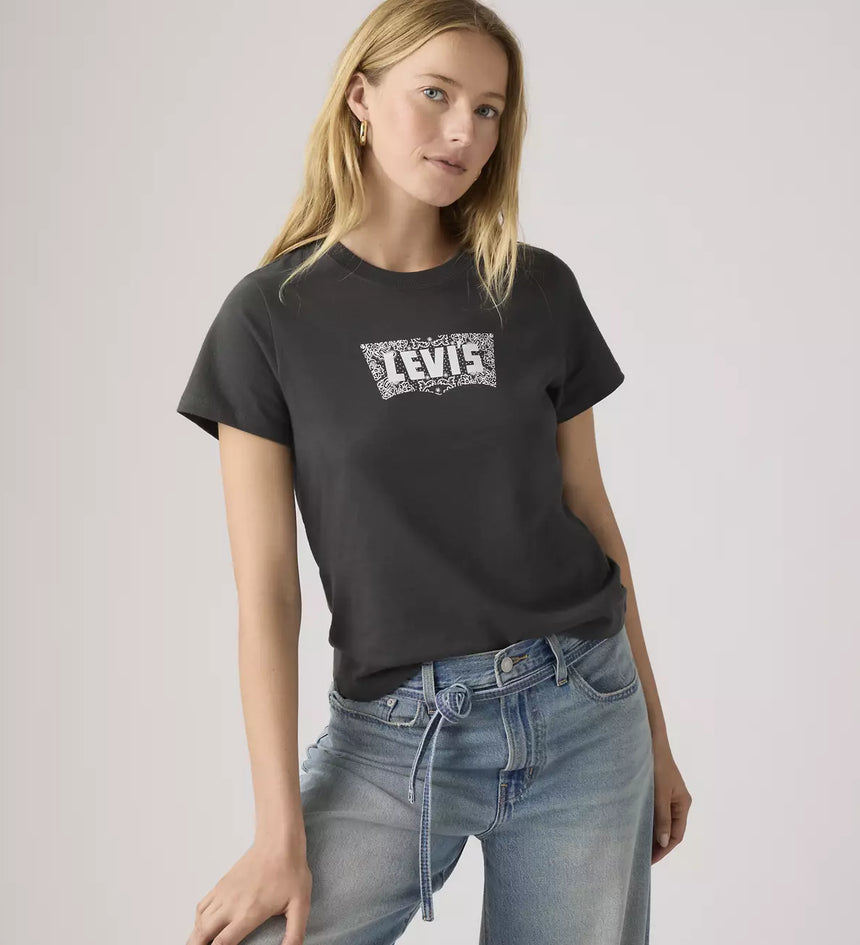 levi's® women's graphic favorite tee 005GV0030XS- Black – Levi's Hong Kong