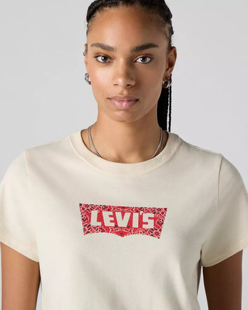 levi's® women's graphic favorite tee 005GV0042XS- White  – Levi's Hong Kong