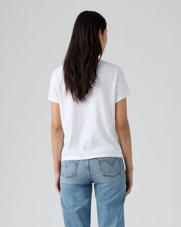 levi's® women's graphic favorite tee 005GV0086XS- White  – Levi's Hong Kong