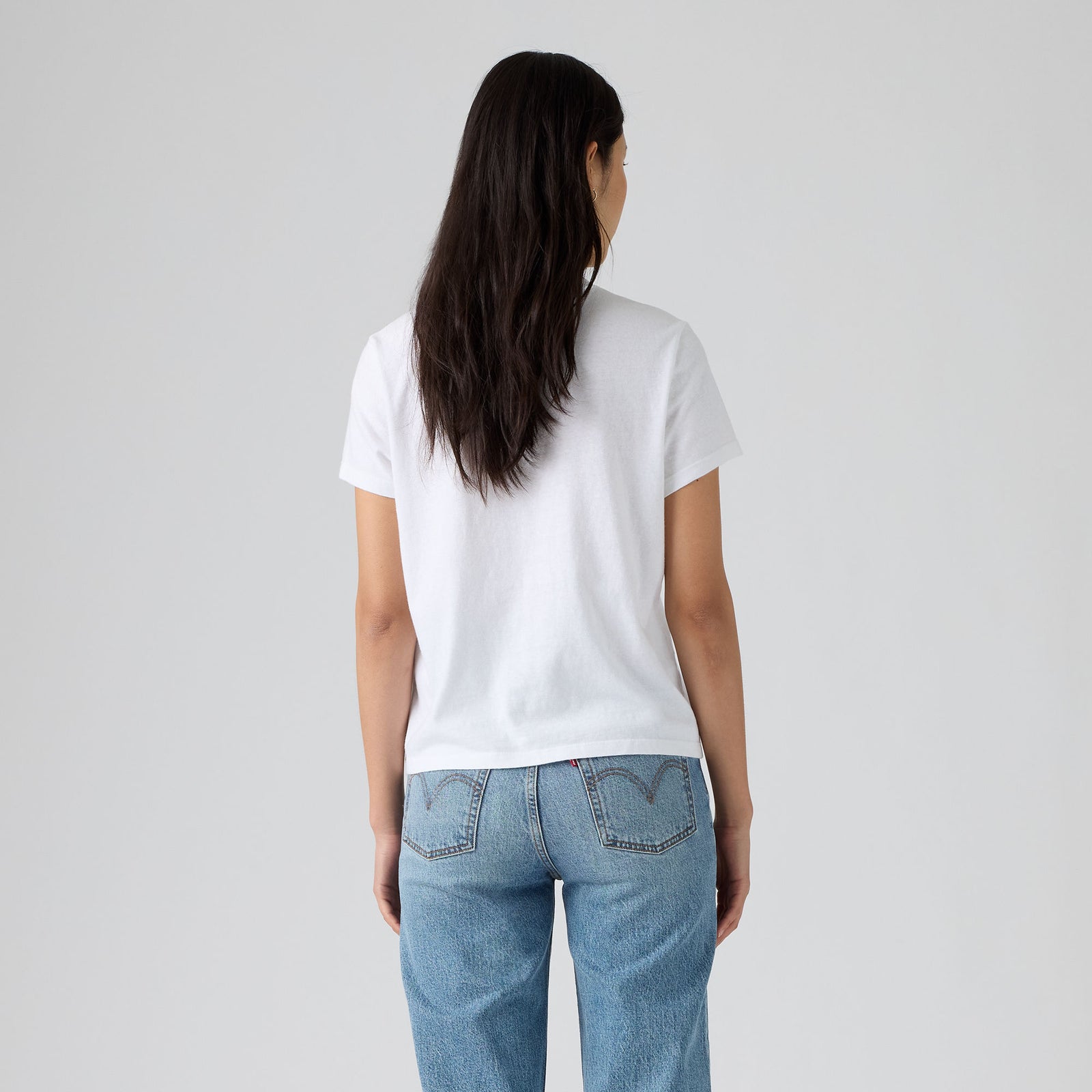 levi's® women's graphic favorite tee 005GV0086XS- White – Levi's Hong Kong