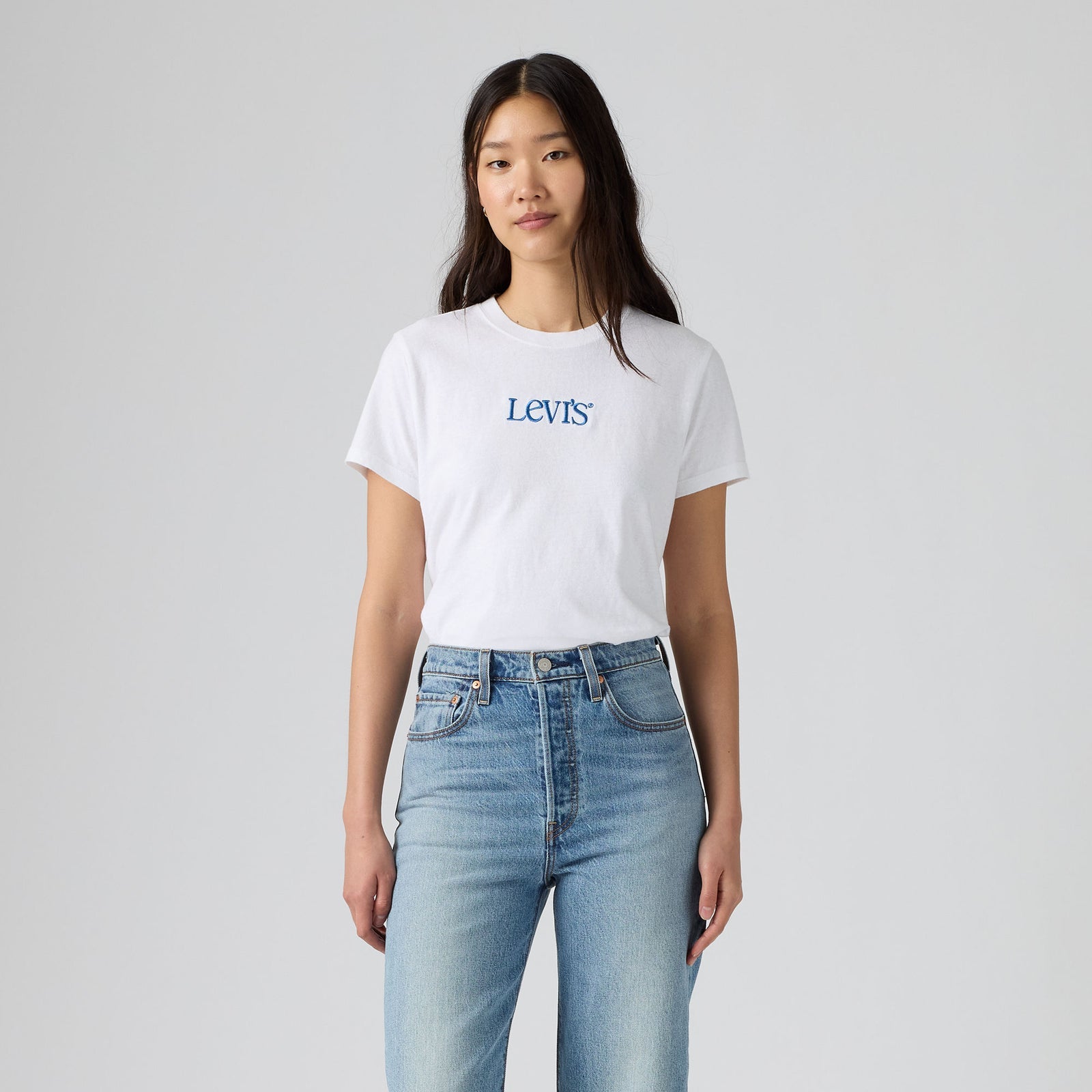 levi's® women's graphic favorite tee 005GV0086XS- White – Levi's Hong Kong