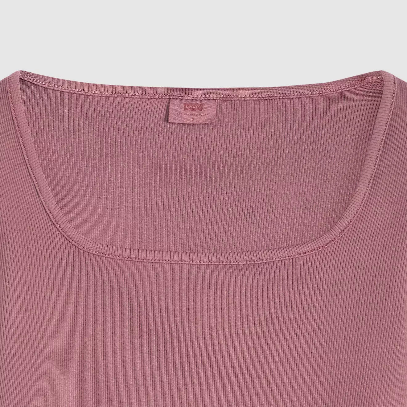 levi's® women's essential square neck long-sleeve tee 005IO0008S- Red – Levi's Hong Kong