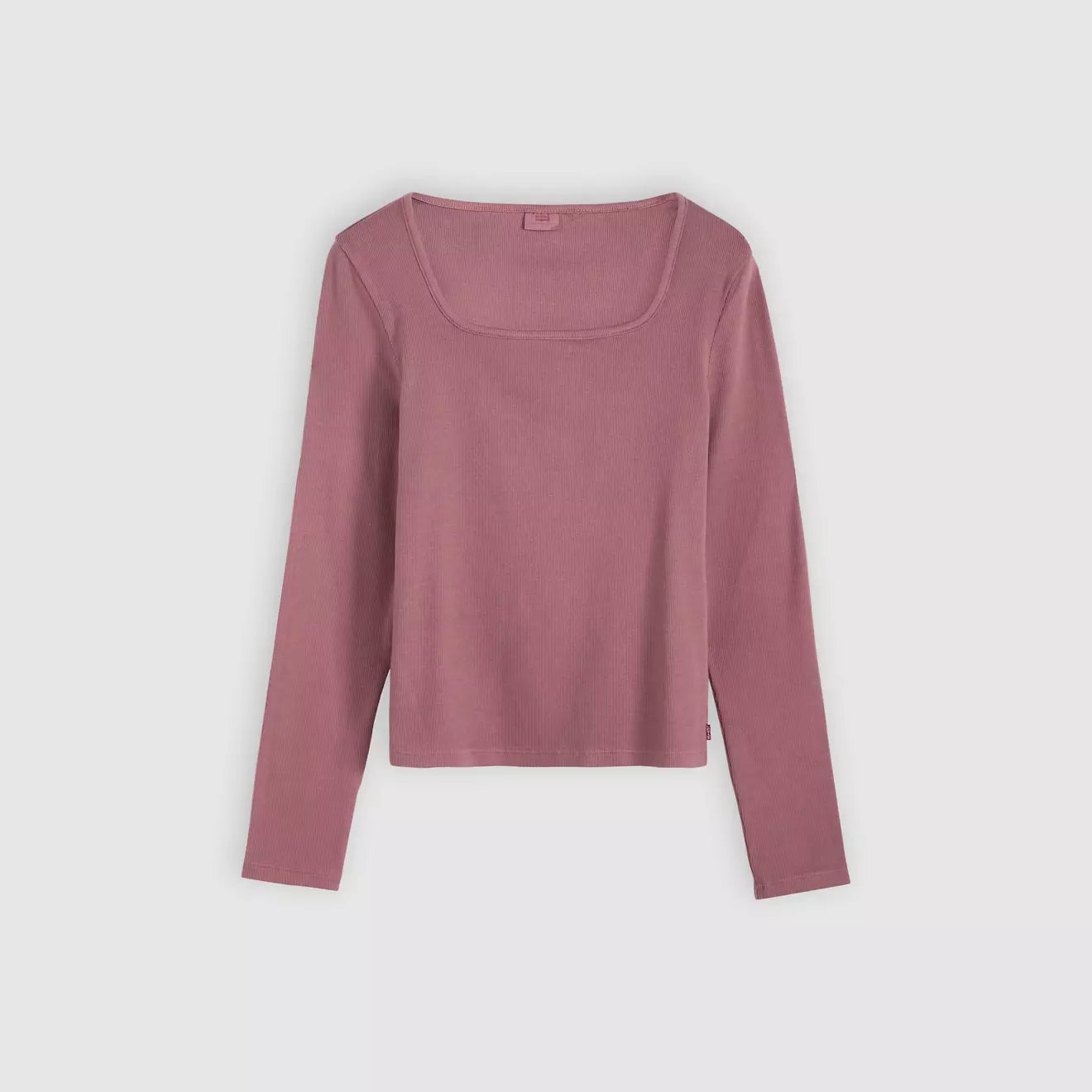levi's® women's essential square neck long-sleeve tee 005IO0008S- Red – Levi's Hong Kong