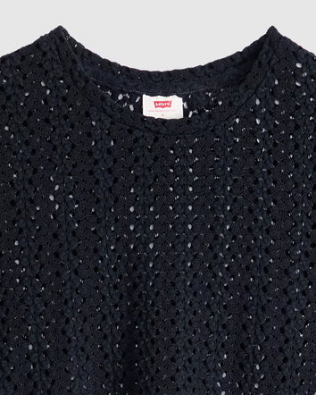 levi's® women's fiona flower lace tee 005IQ0001XS- Black  – Levi's Hong Kong