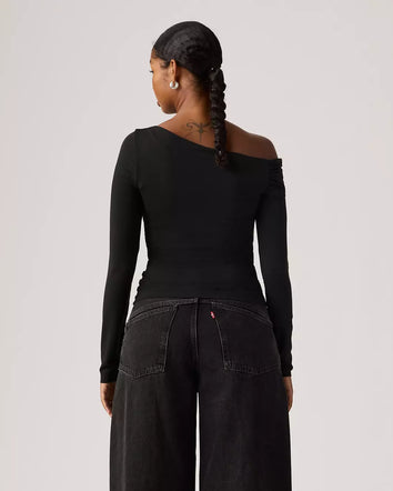 levi's® women's clara off shoulder long-sleeve top 005IT0000S- Multicolor  – Levi's Hong Kong