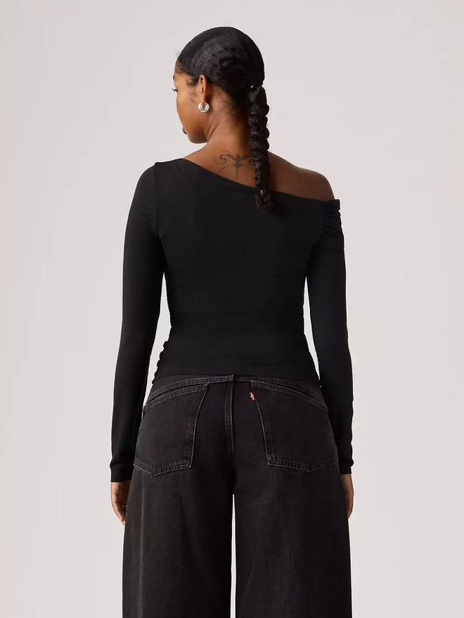levi's® women's clara off shoulder long-sleeve top 005IT0000M- Multicolor  – Levi's Hong Kong
