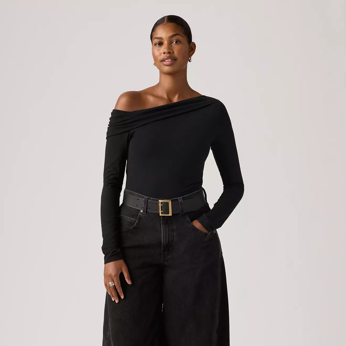 levi's® clara 一字肩長袖上衣 | 女裝 005IT0000M- Multicolor – Levi's 香港