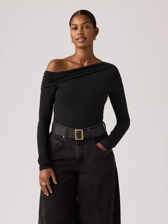 levi's® women's clara off shoulder long-sleeve top 005IT0000M- Multicolor  – Levi's Hong Kong