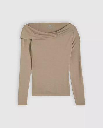 levi's® women's clara off shoulder long-sleeve top 005IT0002XS- Multicolor  – Levi's Hong Kong
