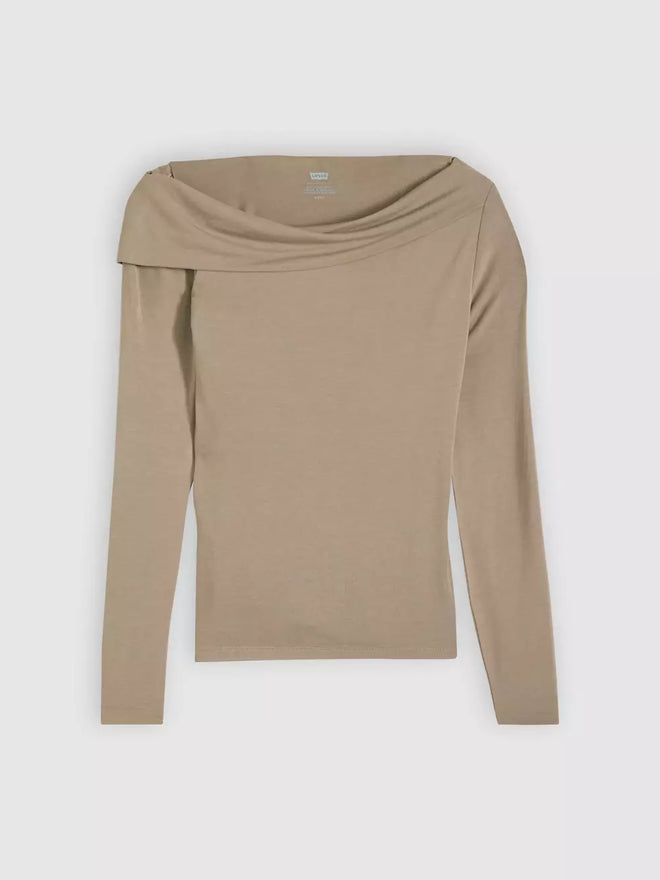 levi's® women's clara off shoulder long-sleeve top 005IT0002XS- Multicolor  – Levi's Hong Kong