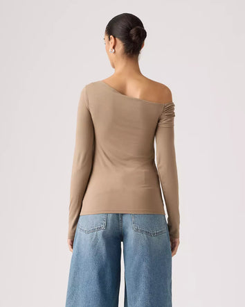 levi's® women's clara off shoulder long-sleeve top 005IT0002XS- Multicolor  – Levi's Hong Kong