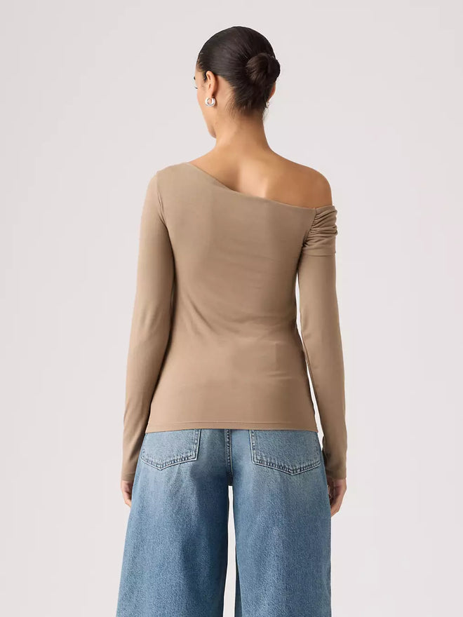 levi's® women's clara off shoulder long-sleeve top 005IT0002XS- Multicolor  – Levi's Hong Kong