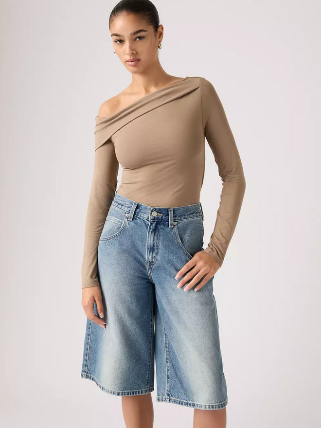 levi's® women's clara off shoulder long-sleeve top 005IT0002XS- Multicolor  – Levi's Hong Kong
