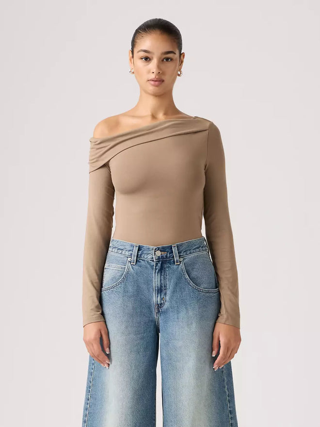 levi's® women's clara off shoulder long-sleeve top 005IT0002XS- Multicolor  – Levi's Hong Kong