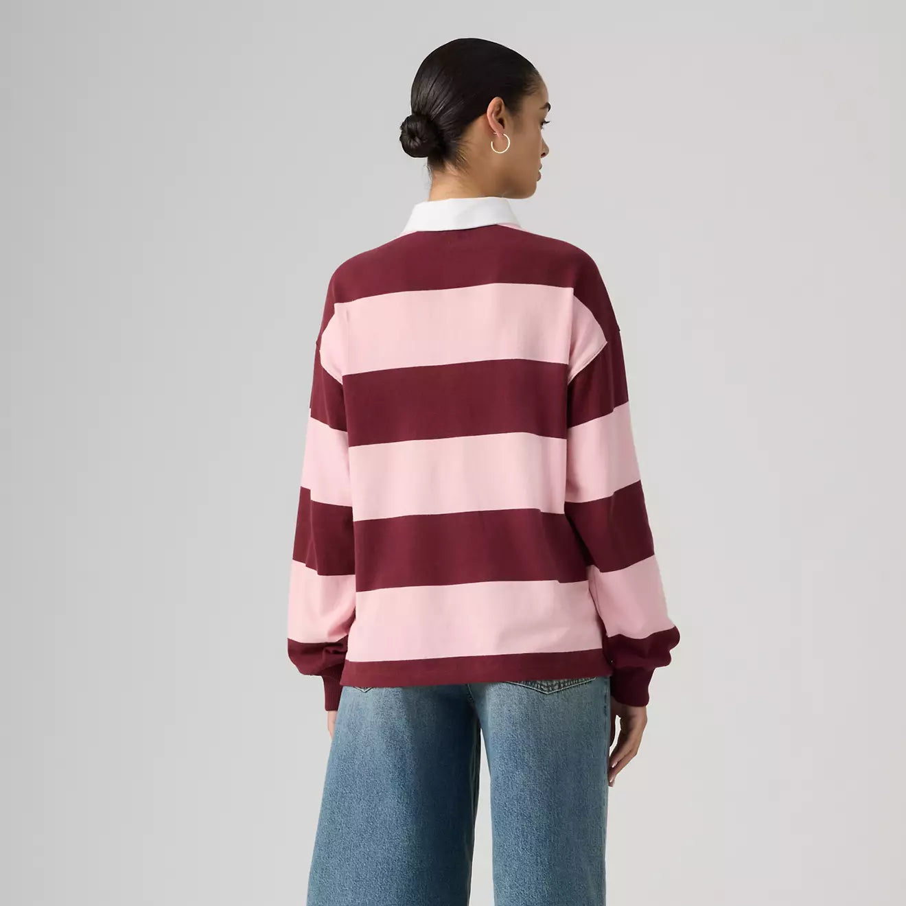 levi's® reenie 欖球長袖上衣 | 女裝 005IY0001XS- Multicolor – Levi's 香港