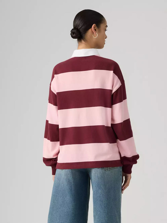 levi's® reenie 欖球長袖上衣 | 女裝 005IY0001XS- Multicolor  – Levi's 香港
