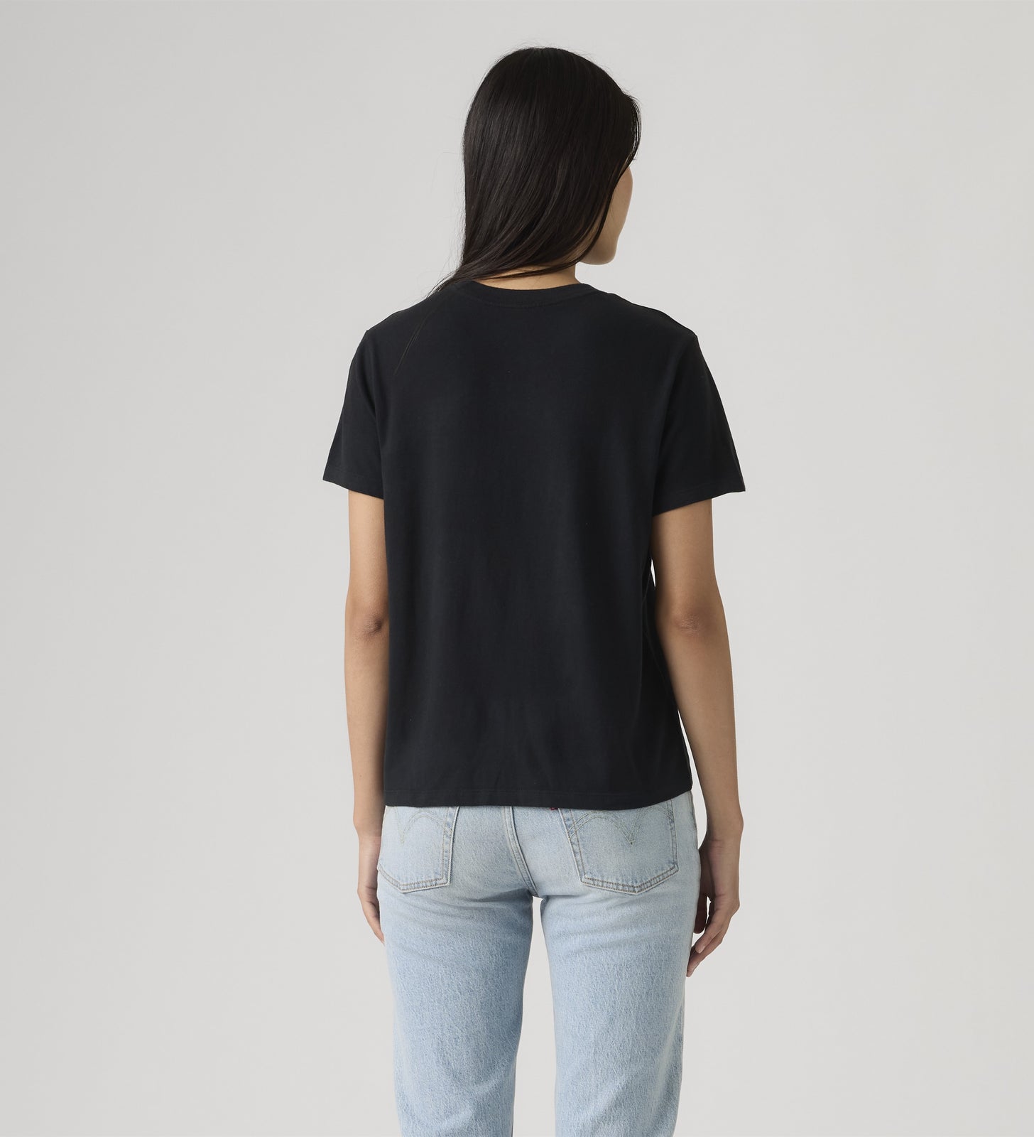 levi's® women's favorite cotton tee 005J20049XS- Black – Levi's Hong Kong