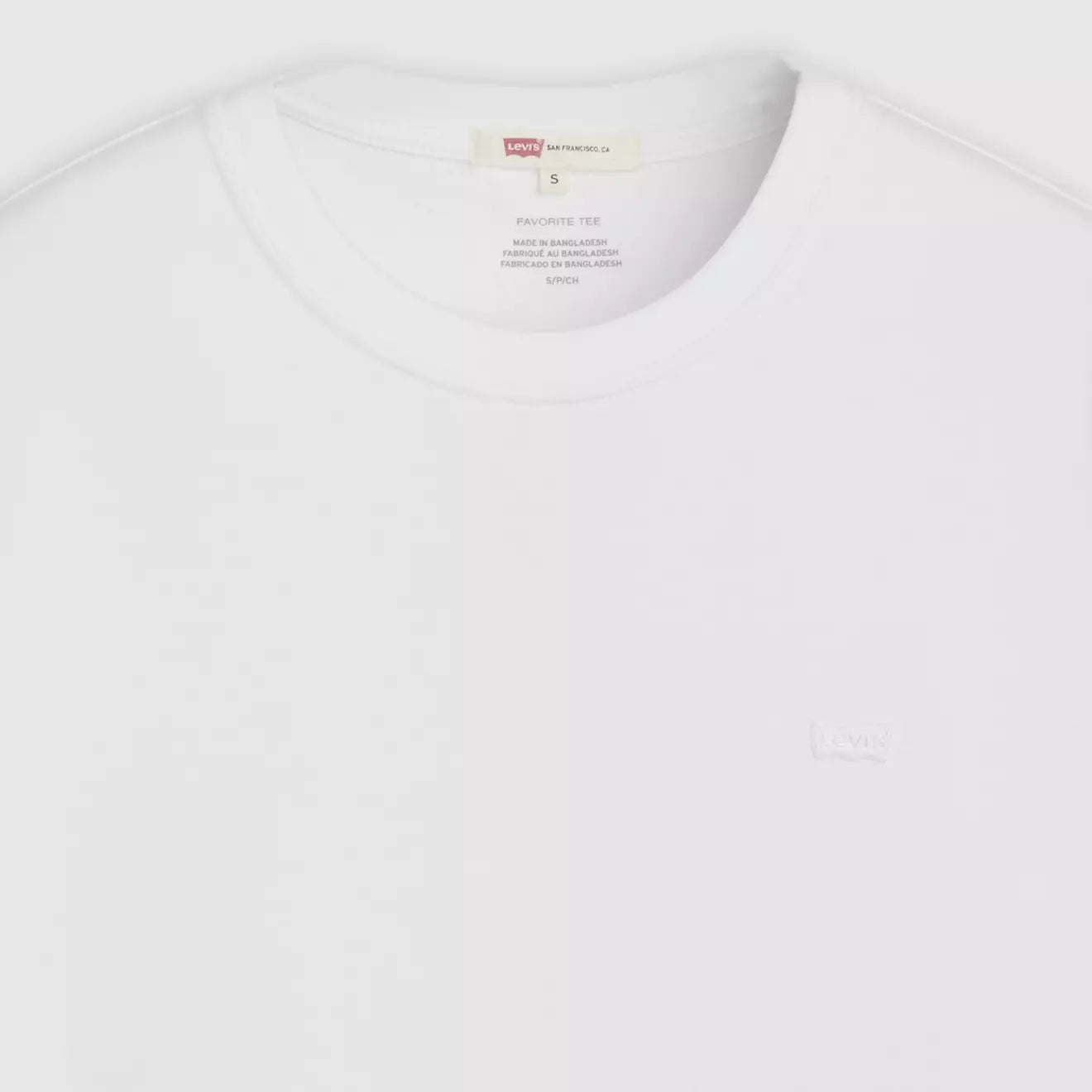 levi's® women's favorite cotton tee 005J20016XS- White – Levi's Hong Kong