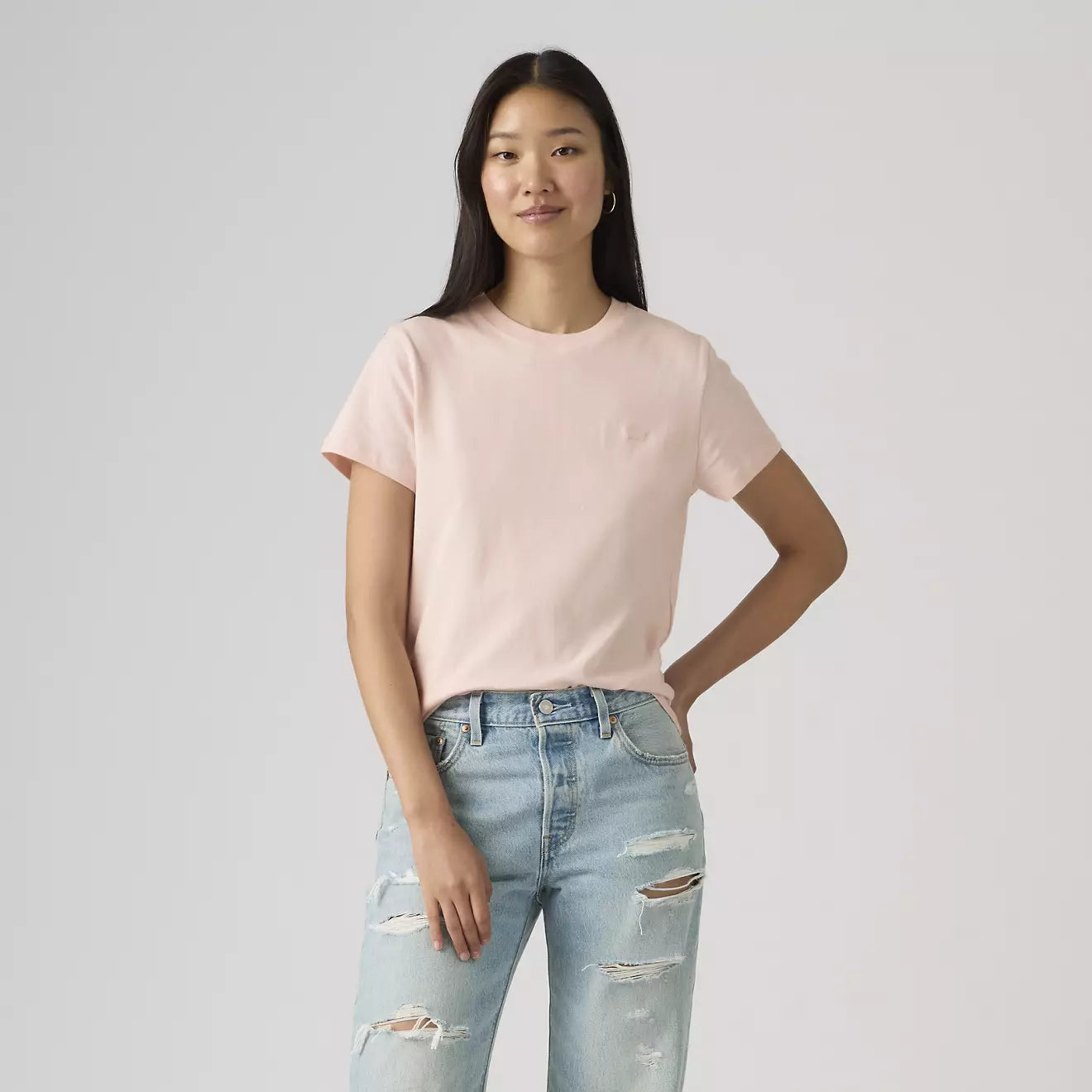 levi's® favorite cotton tee | 女裝 005J20018L- Pink – Levi's 香港