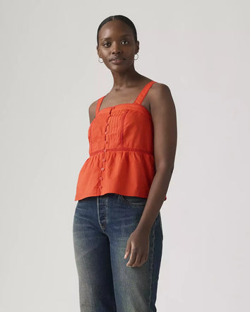 levi's® women's mimi blouse 005KV0003XS- Red  – Levi's Hong Kong