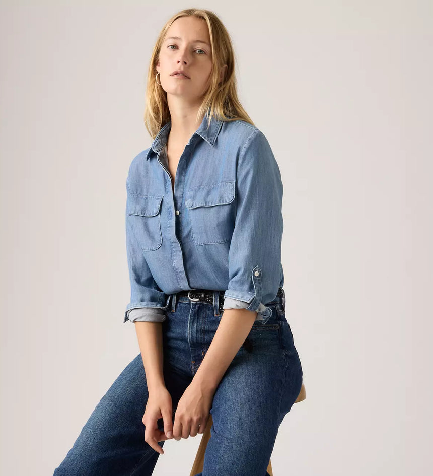 levi's® elaine 多功能恤衫 | 女裝 005NJ0008XXS- Multicolor – Levi's 香港