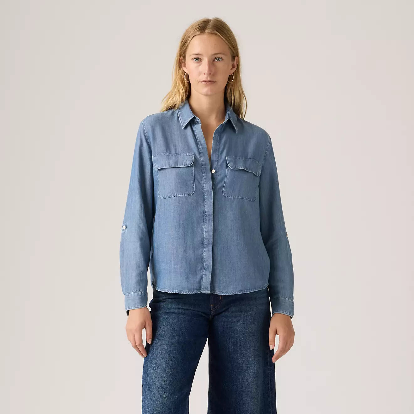 levi's® women's elaine utility shirt 005NJ0008XXS- Multicolor – Levi's Hong Kong