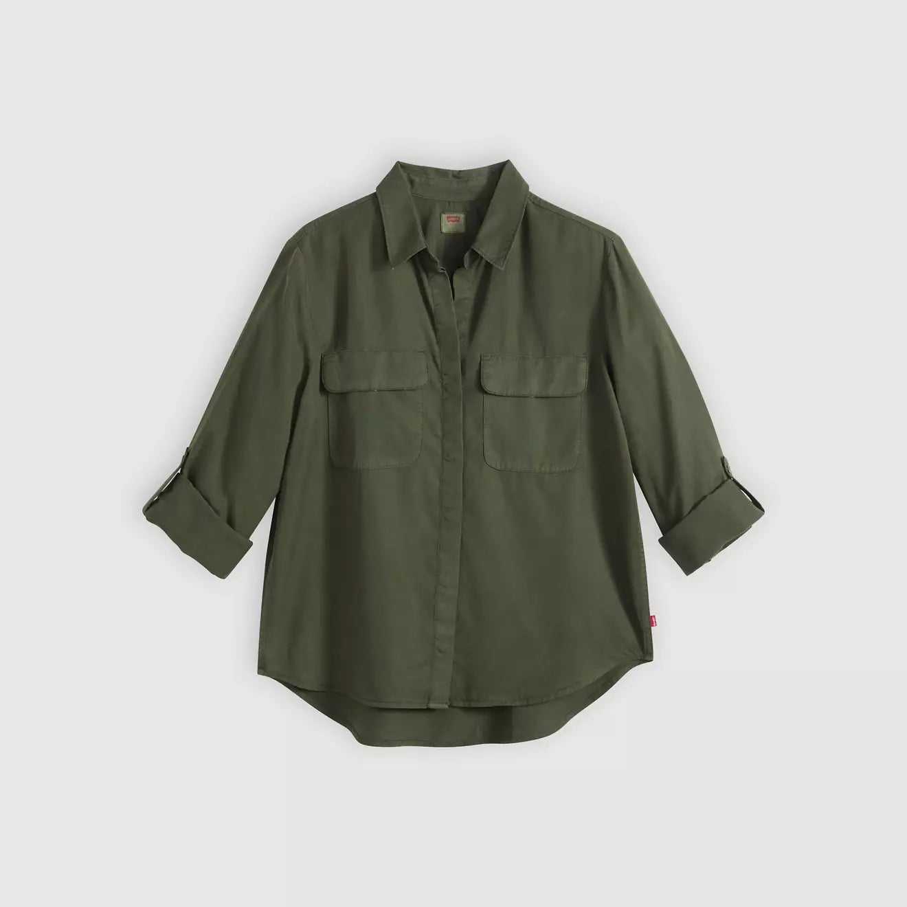 levi's® elaine 工裝襯衫 | 女裝   005NJ0009XS- Green – Levi's 香港