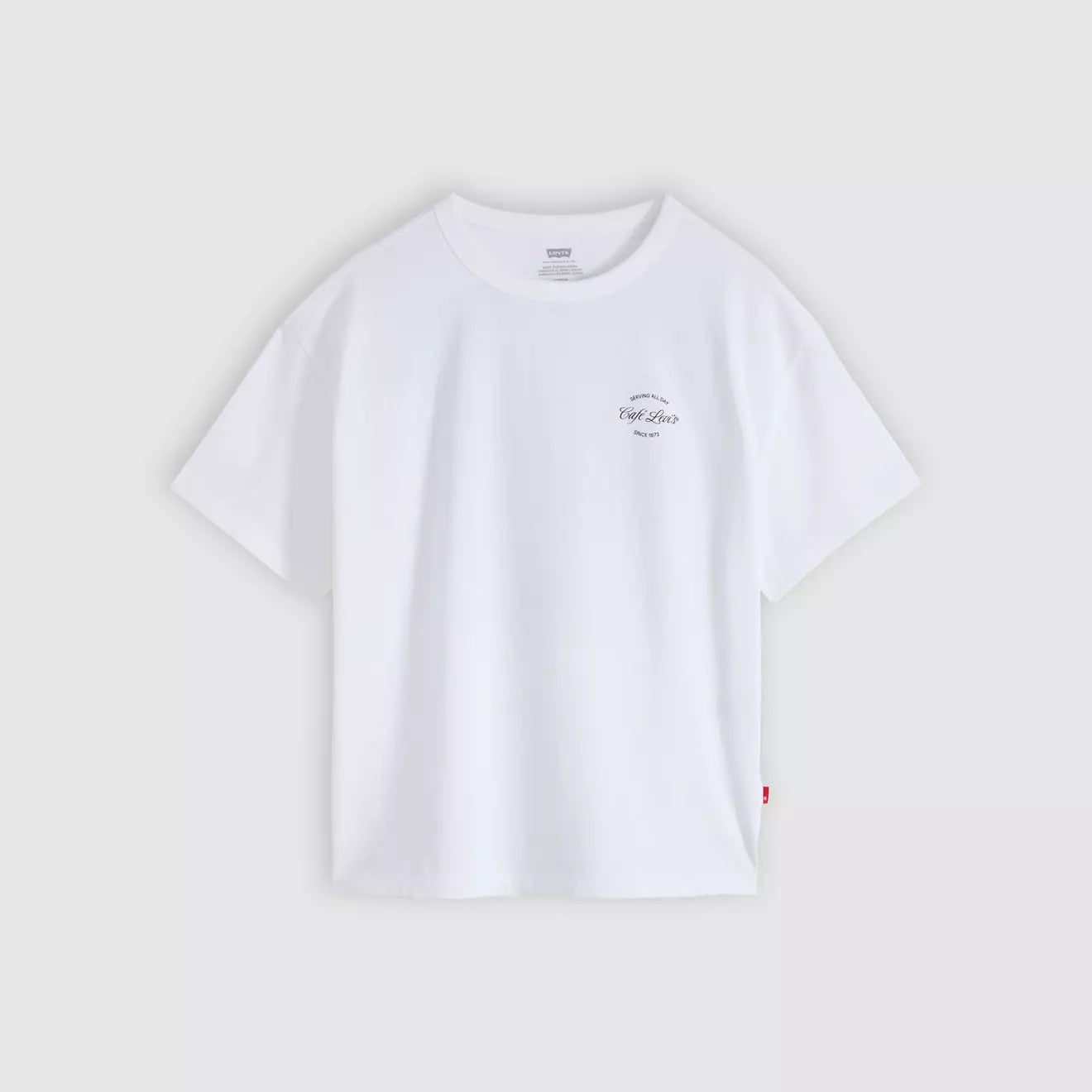 levi's® graphic vintage 復古短袖圖案 t 恤 | 女裝   005OY0041S- White – Levi's 香港