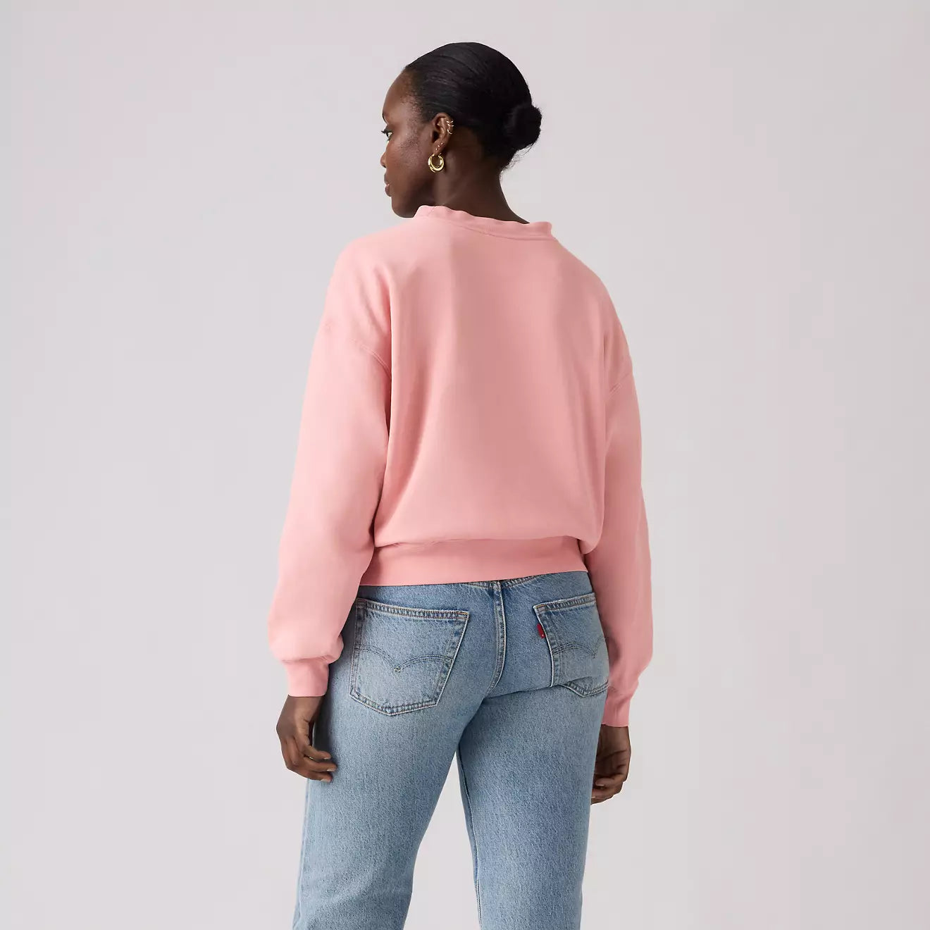 levi's® women's graphic vintage boxy sweatshirt 005OZ0014XS- Pink – Levi's Hong Kong