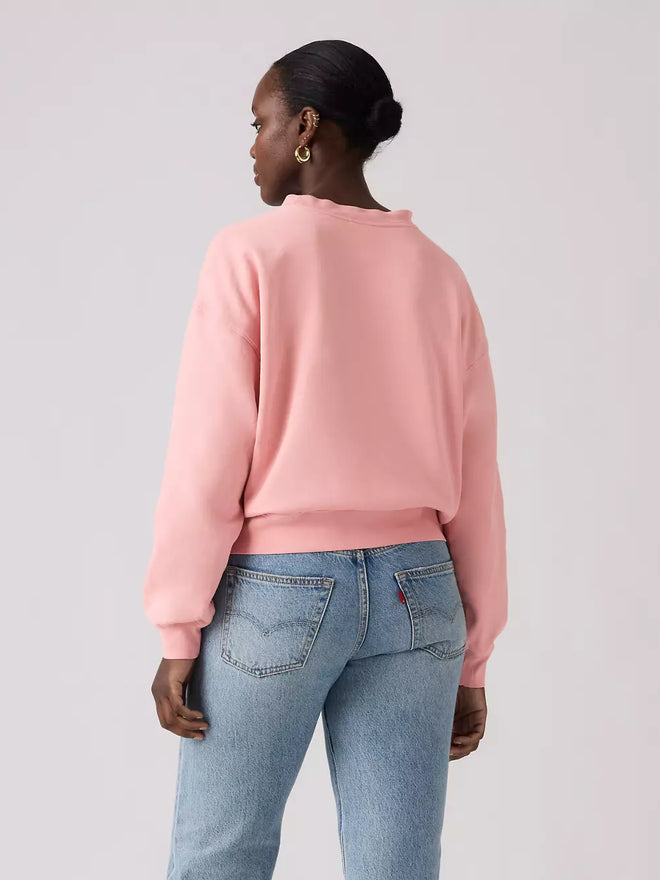 levi's® 圖案復古寬鬆衛衣 | 女裝 005OZ0014XS- Pink  – Levi's 香港