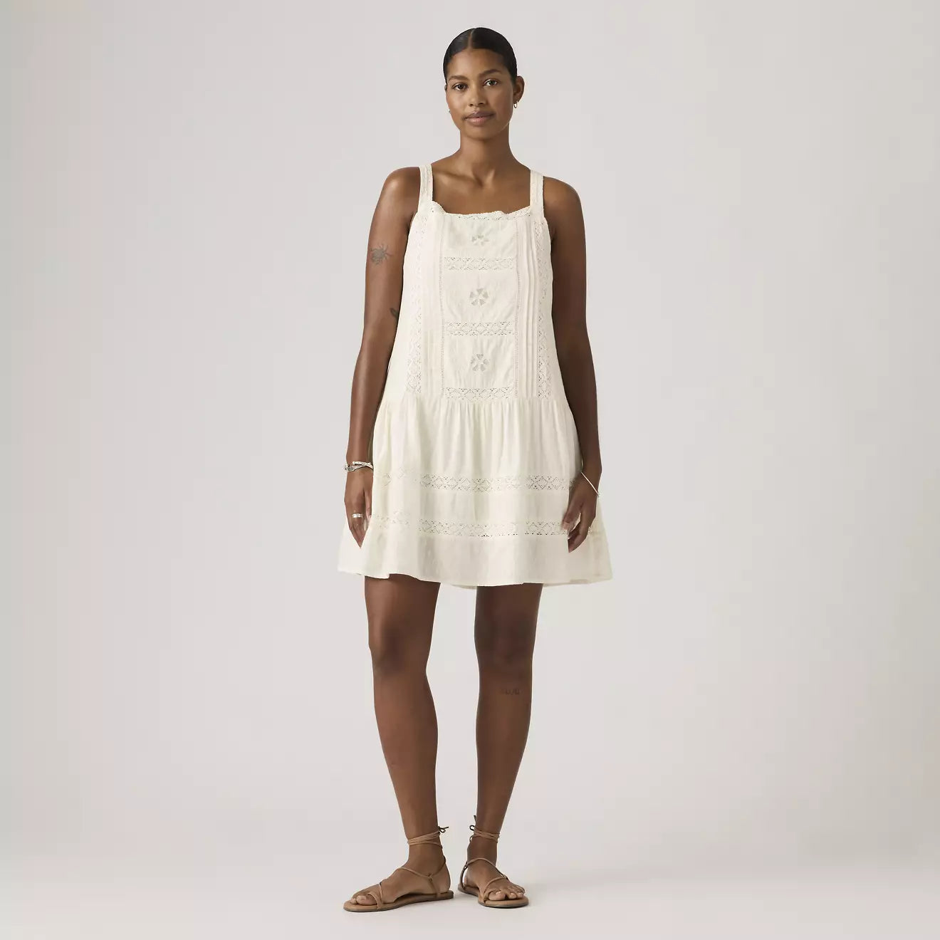 levi's® women's kate mini dress 0061U0000S- Neutral – Levi's Hong Kong