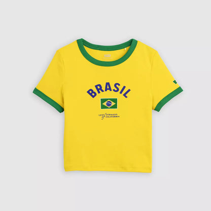 Levi's® 巴西 Ringer T恤 | 女裝