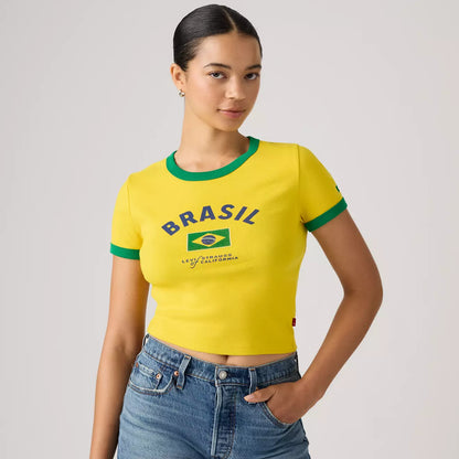 Levi's® 巴西 Ringer T恤 | 女裝